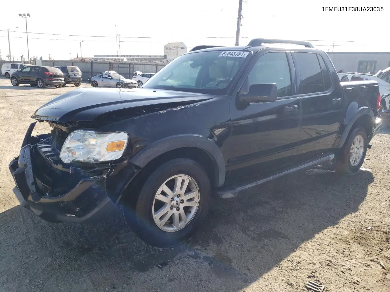 2008 Ford Explorer Sport Trac Xlt VIN: 1FMEU31E38UA23035 Lot: 62843184