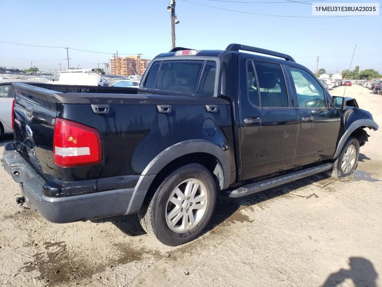 2008 Ford Explorer Sport Trac Xlt VIN: 1FMEU31E38UA23035 Lot: 62843184