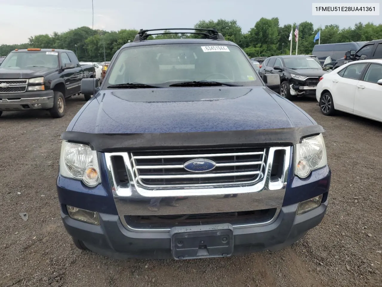 1FMEU51E28UA41361 2008 Ford Explorer Sport Trac Xlt