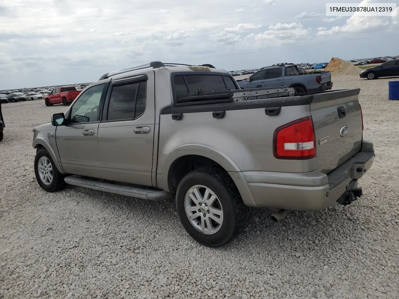 2008 Ford Explorer Sport Trac Limited VIN: 1FMEU33878UA12319 Lot: 63472094