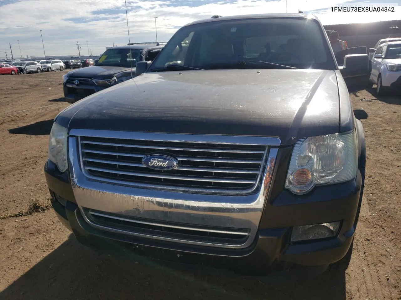 2008 Ford Explorer Xlt VIN: 1FMEU73EX8UA04342 Lot: 65475374