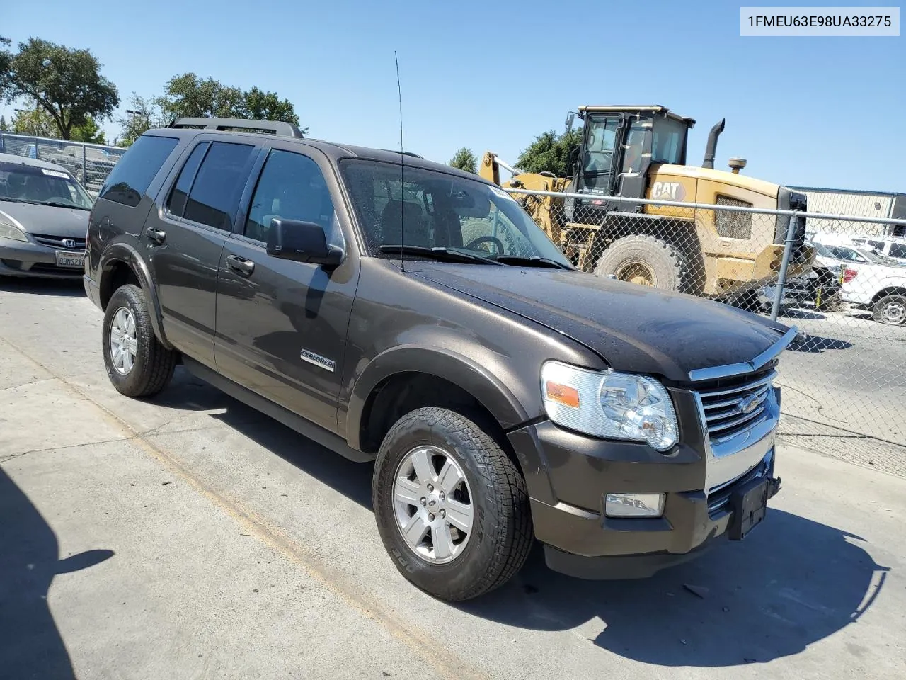 2008 Ford Explorer Xlt VIN: 1FMEU63E98UA33275 Lot: 65851794