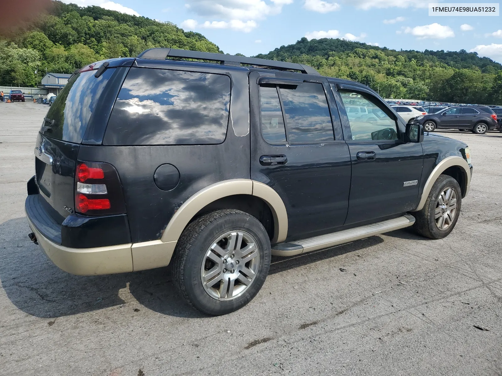 2008 Ford Explorer Eddie Bauer VIN: 1FMEU74E98UA51232 Lot: 66847844