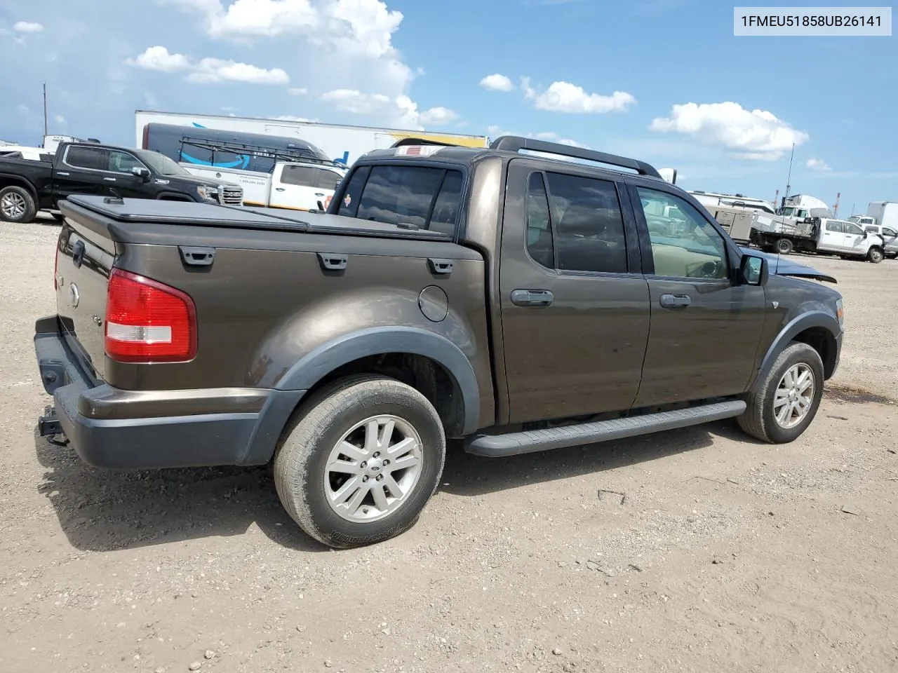 2008 Ford Explorer Sport Trac Xlt VIN: 1FMEU51858UB26141 Lot: 67597984