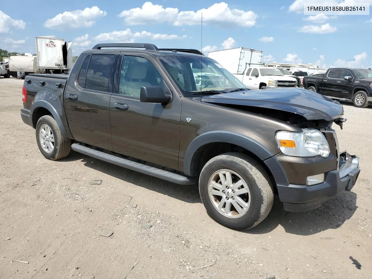 2008 Ford Explorer Sport Trac Xlt VIN: 1FMEU51858UB26141 Lot: 67597984