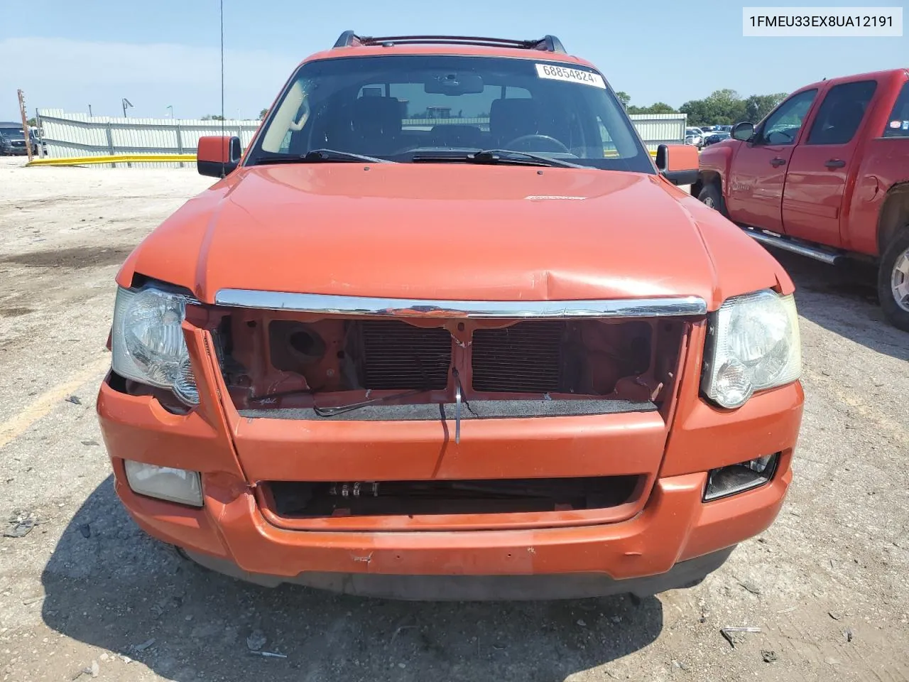 2008 Ford Explorer Sport Trac Limited VIN: 1FMEU33EX8UA12191 Lot: 68854824