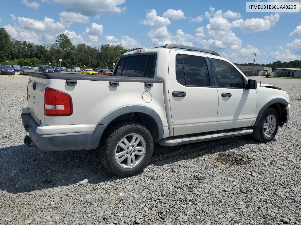 2008 Ford Explorer Sport Trac Xlt VIN: 1FMEU31E68UA48205 Lot: 69446694