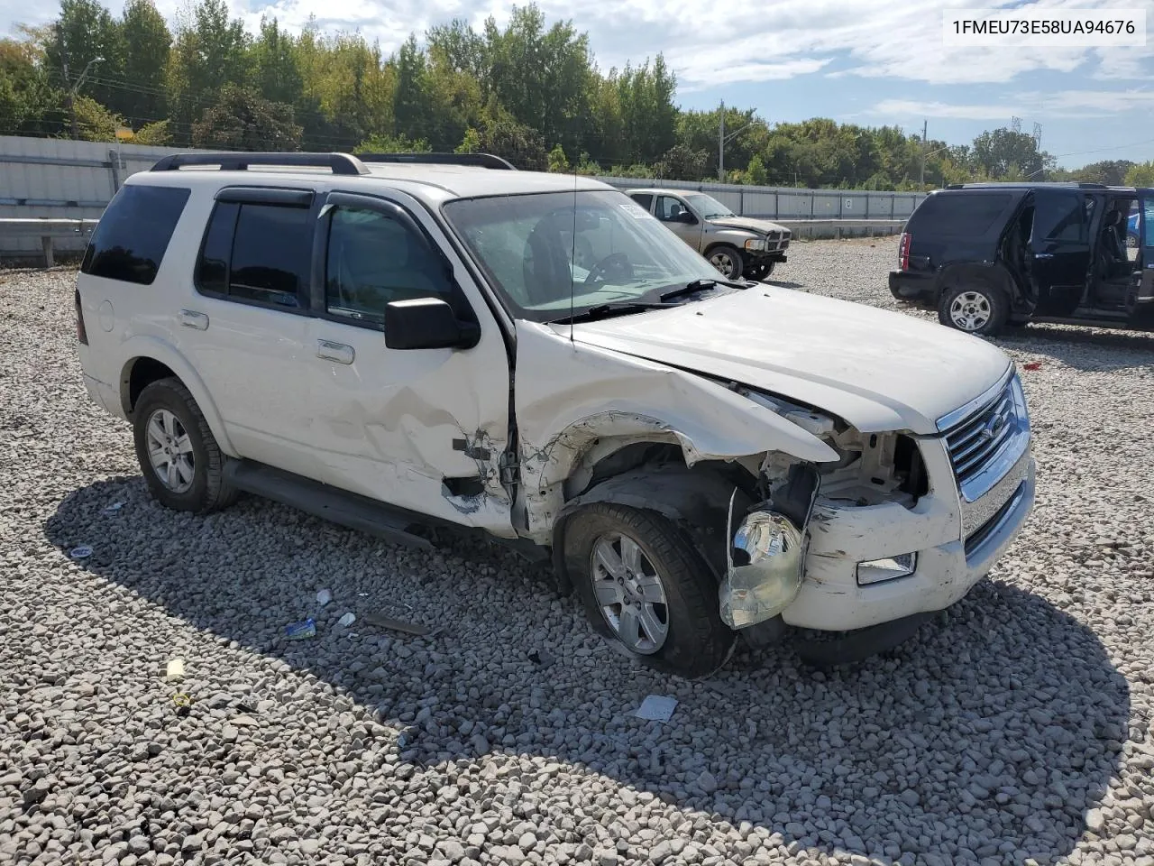 2008 Ford Explorer Xlt VIN: 1FMEU73E58UA94676 Lot: 69530004