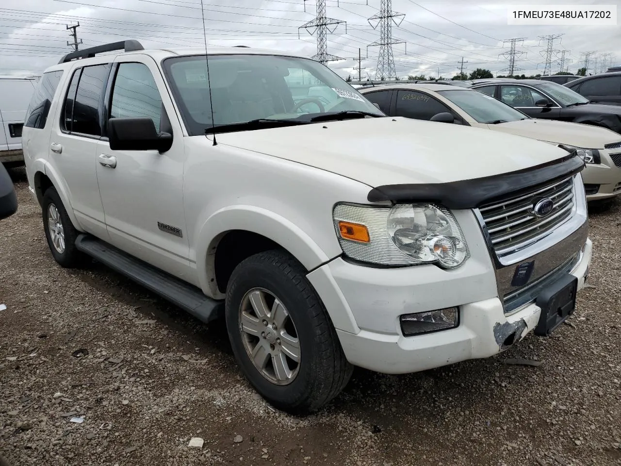 2008 Ford Explorer Xlt VIN: 1FMEU73E48UA17202 Lot: 69723824