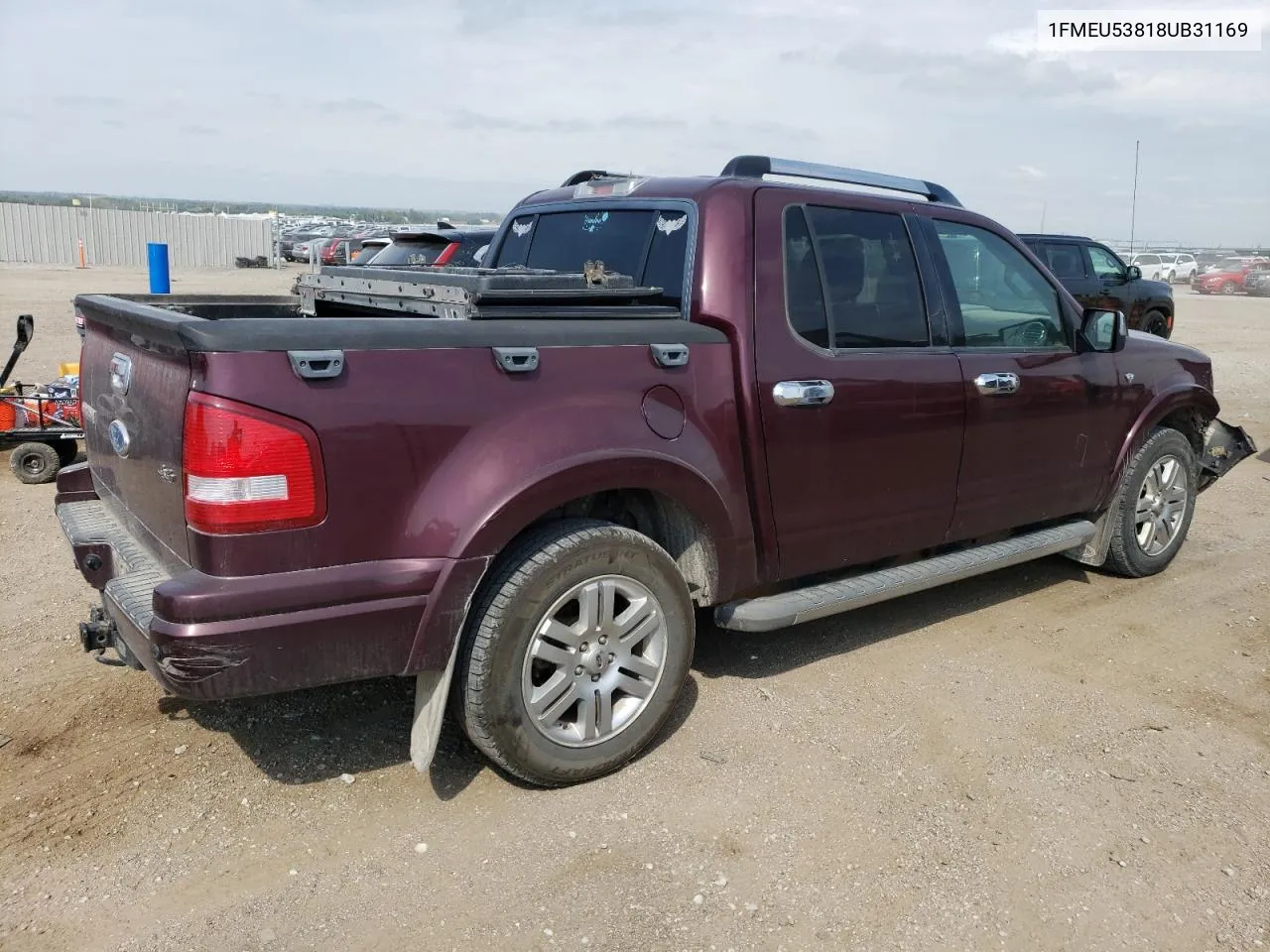 2008 Ford Explorer Sport Trac Limited VIN: 1FMEU53818UB31169 Lot: 70440424