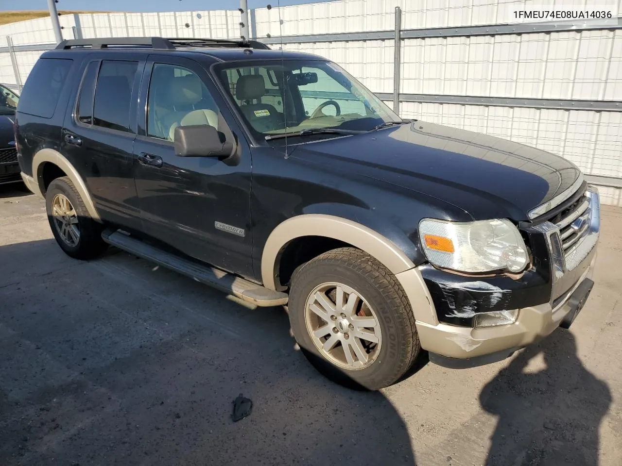 2008 Ford Explorer Eddie Bauer VIN: 1FMEU74E08UA14036 Lot: 70828184