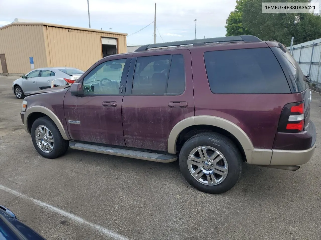 2008 Ford Explorer Eddie Bauer VIN: 1FMEU74E38UA36421 Lot: 71495074