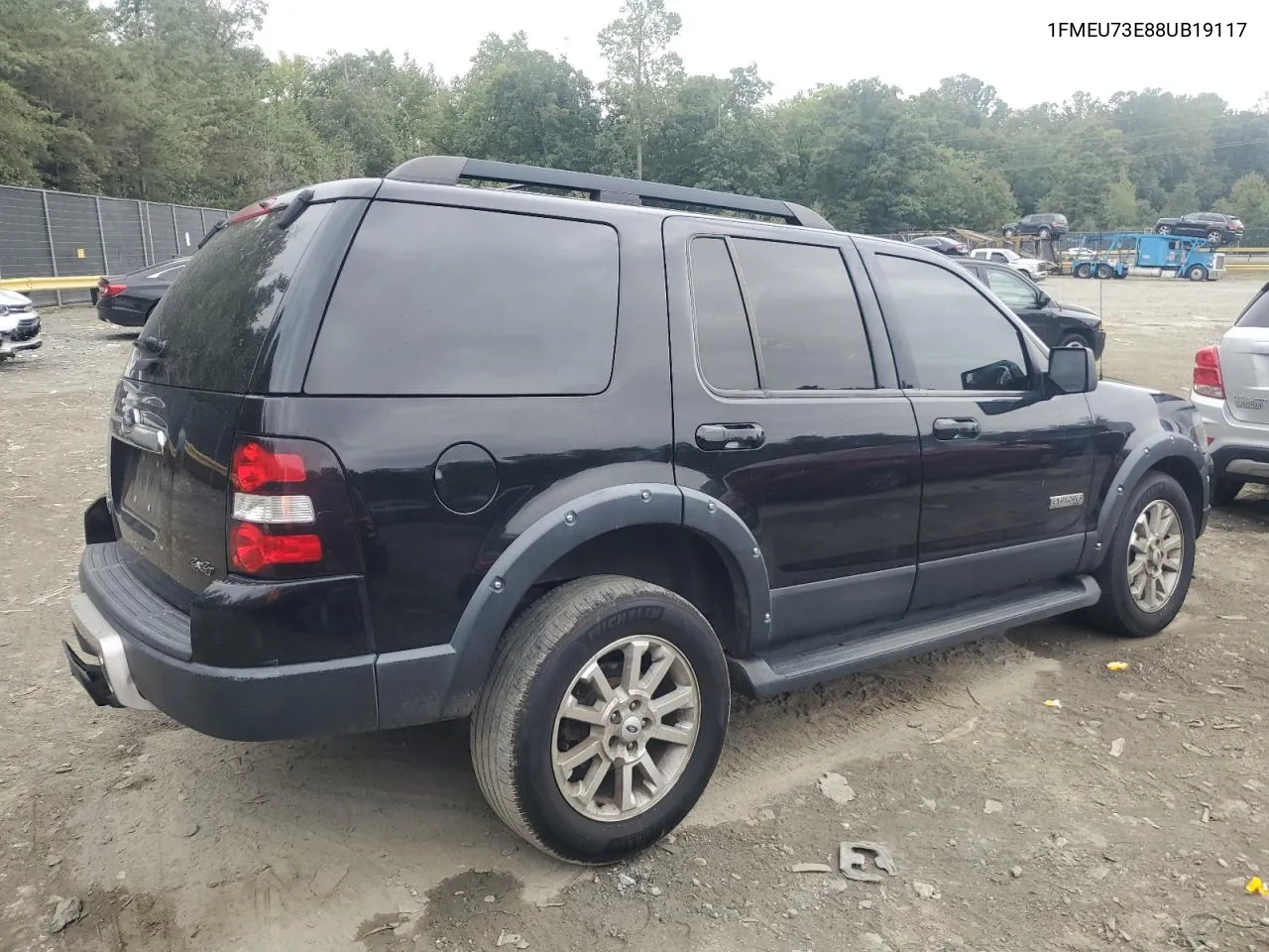 2008 Ford Explorer Xlt VIN: 1FMEU73E88UB19117 Lot: 71865574