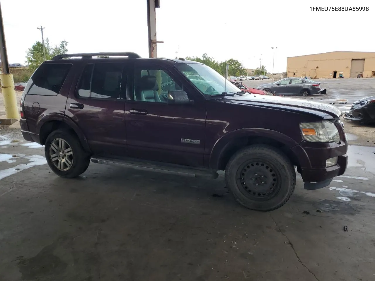 2008 Ford Explorer Limited VIN: 1FMEU75E88UA85998 Lot: 71948024