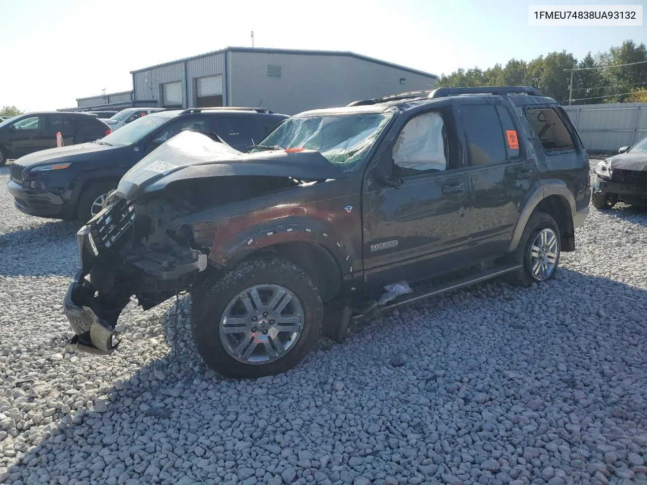 2008 Ford Explorer Eddie Bauer VIN: 1FMEU74838UA93132 Lot: 72172194