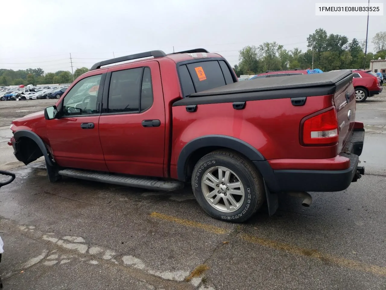 2008 Ford Explorer Sport Trac Xlt VIN: 1FMEU31E08UB33525 Lot: 72410934