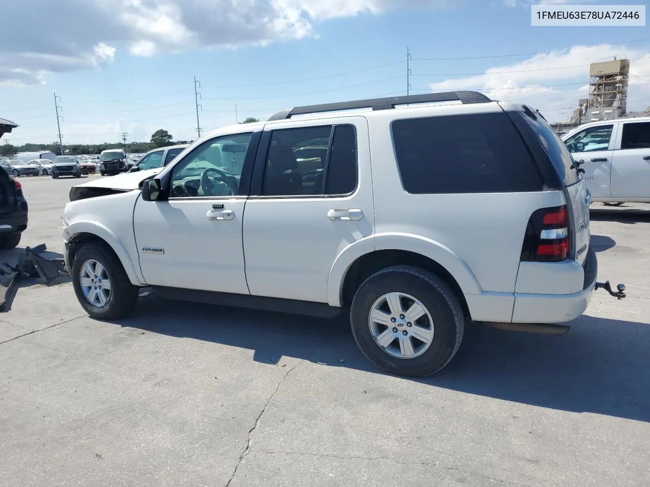 2008 Ford Explorer Xlt VIN: 1FMEU63E78UA72446 Lot: 73018544