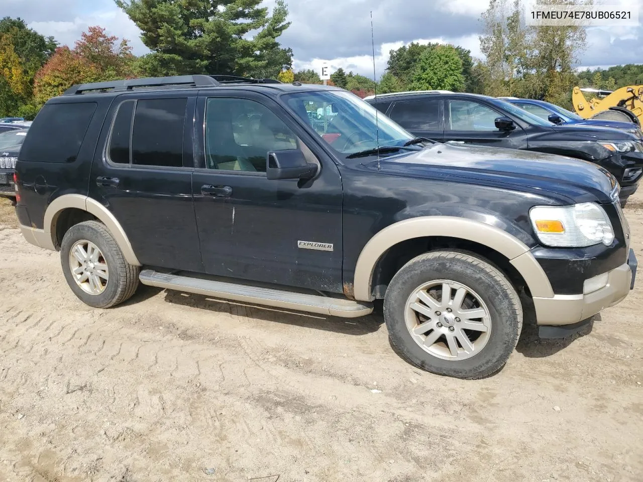 2008 Ford Explorer Eddie Bauer VIN: 1FMEU74E78UB06521 Lot: 73237534