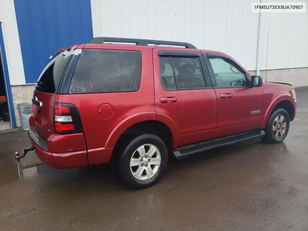 2008 Ford Explorer Xlt VIN: 1FMEU73EX8UA70907 Lot: 73387184