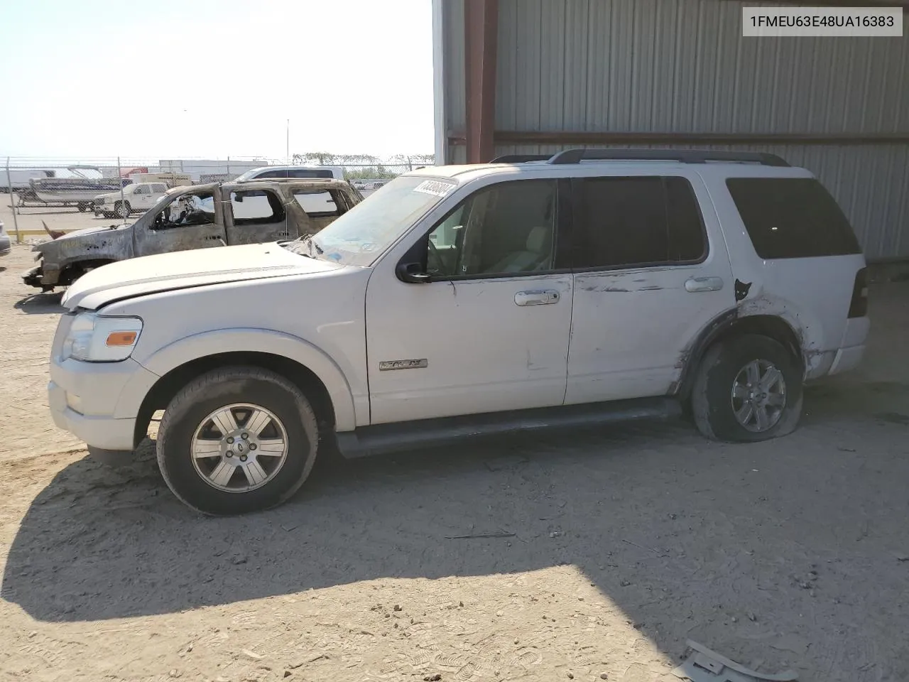 2008 Ford Explorer Xlt VIN: 1FMEU63E48UA16383 Lot: 73396804