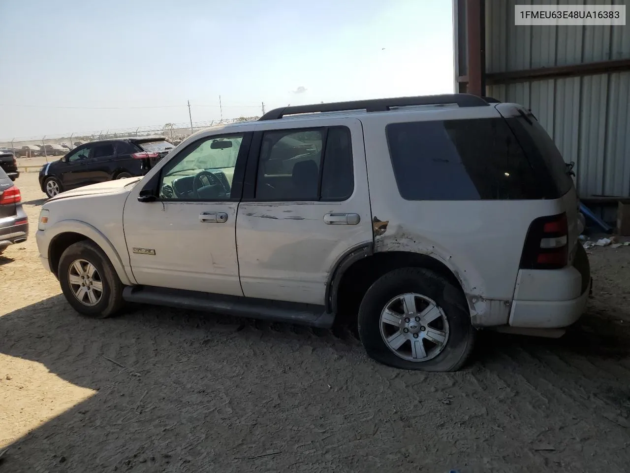 2008 Ford Explorer Xlt VIN: 1FMEU63E48UA16383 Lot: 73396804