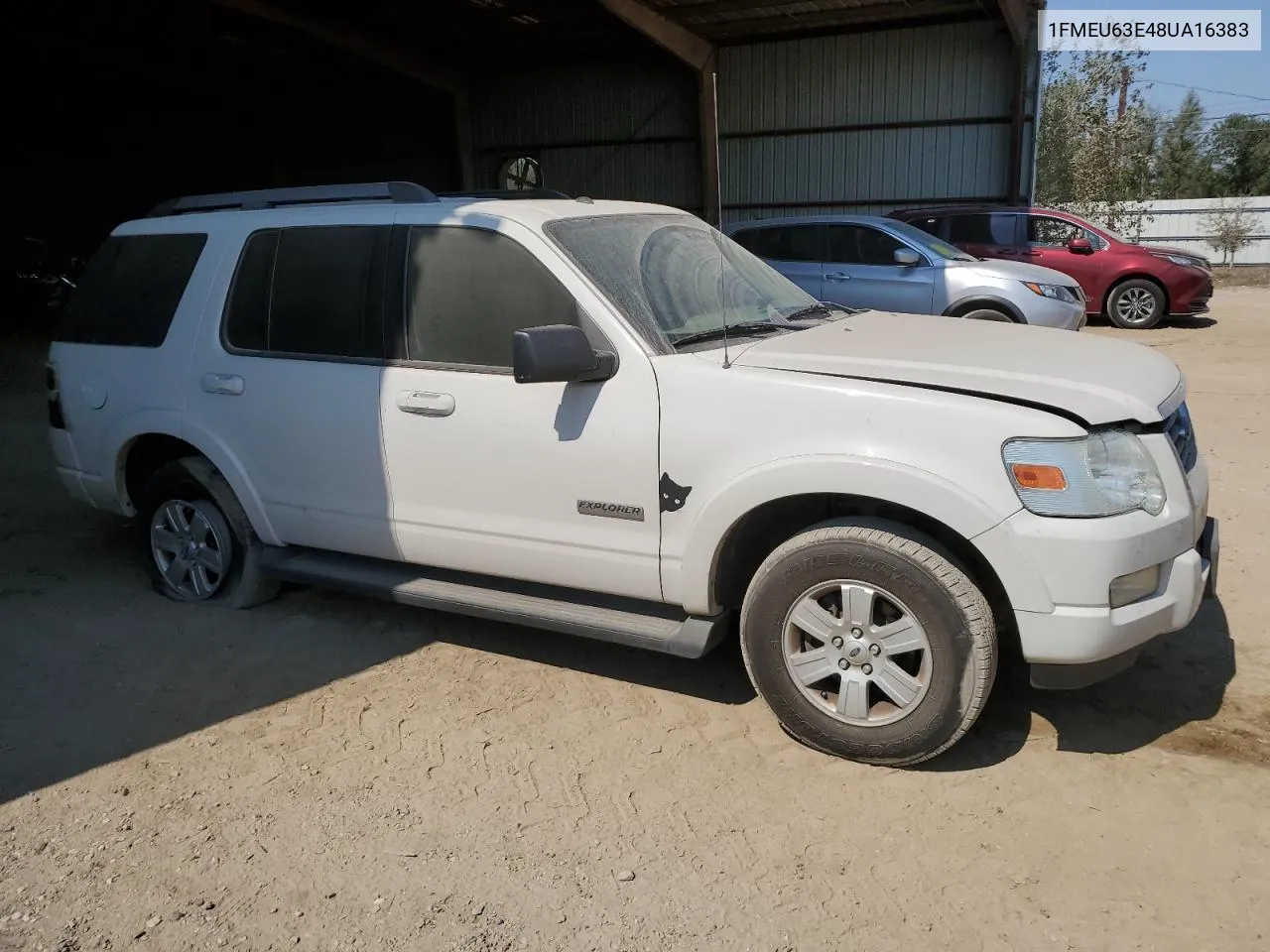 2008 Ford Explorer Xlt VIN: 1FMEU63E48UA16383 Lot: 73396804