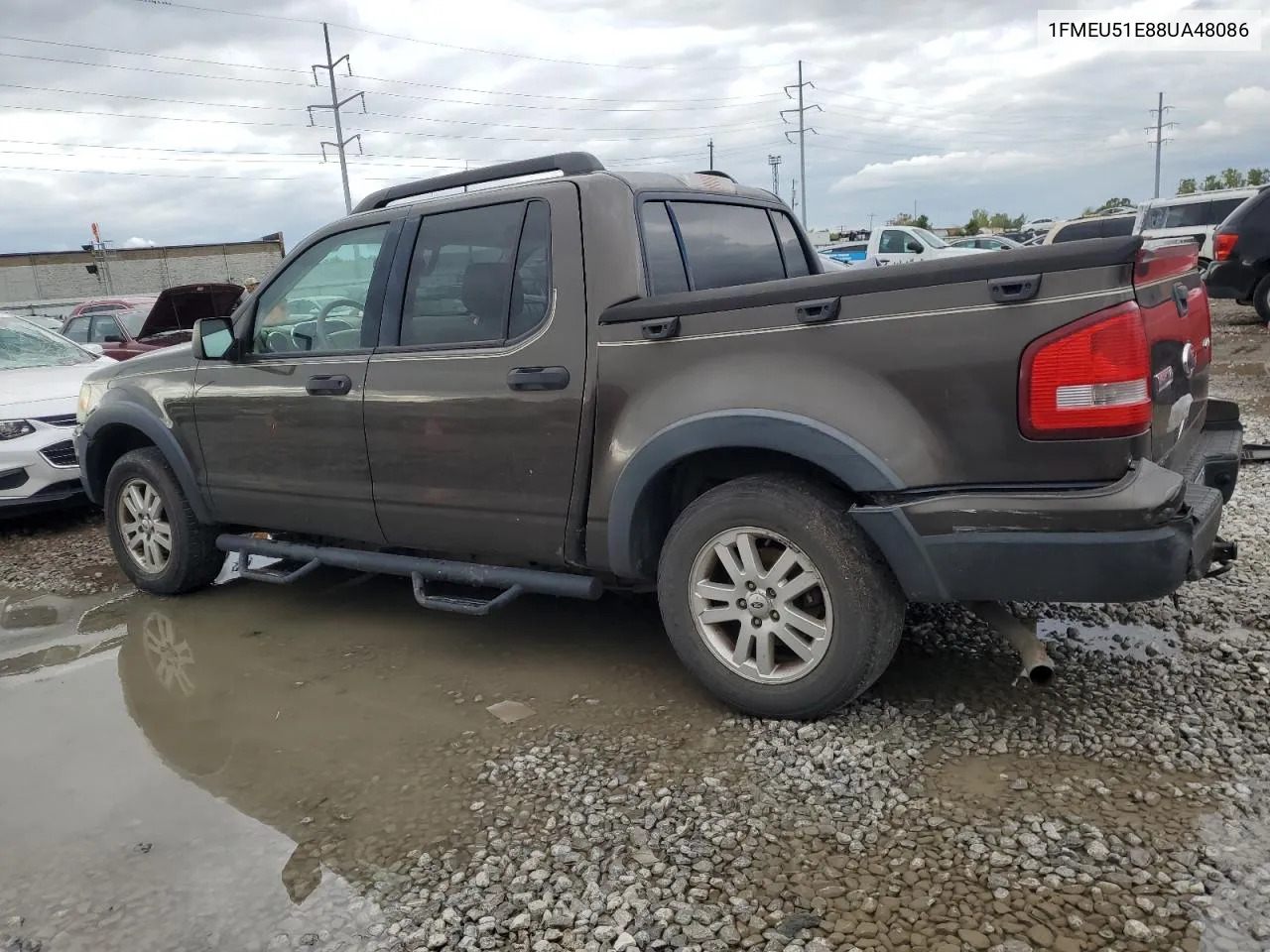 2008 Ford Explorer Sport Trac Xlt VIN: 1FMEU51E88UA48086 Lot: 73552704