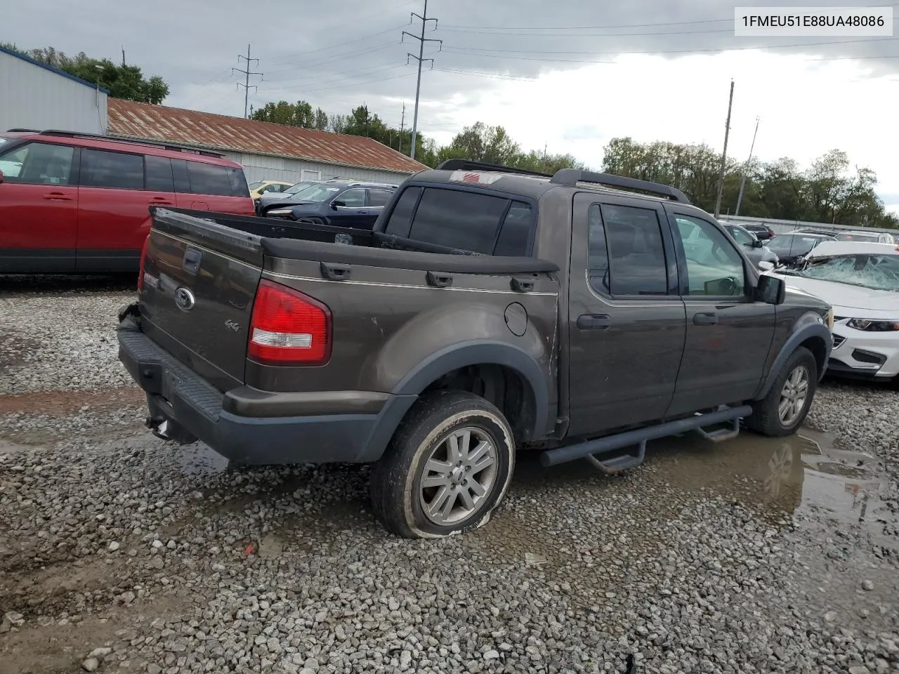 2008 Ford Explorer Sport Trac Xlt VIN: 1FMEU51E88UA48086 Lot: 73552704