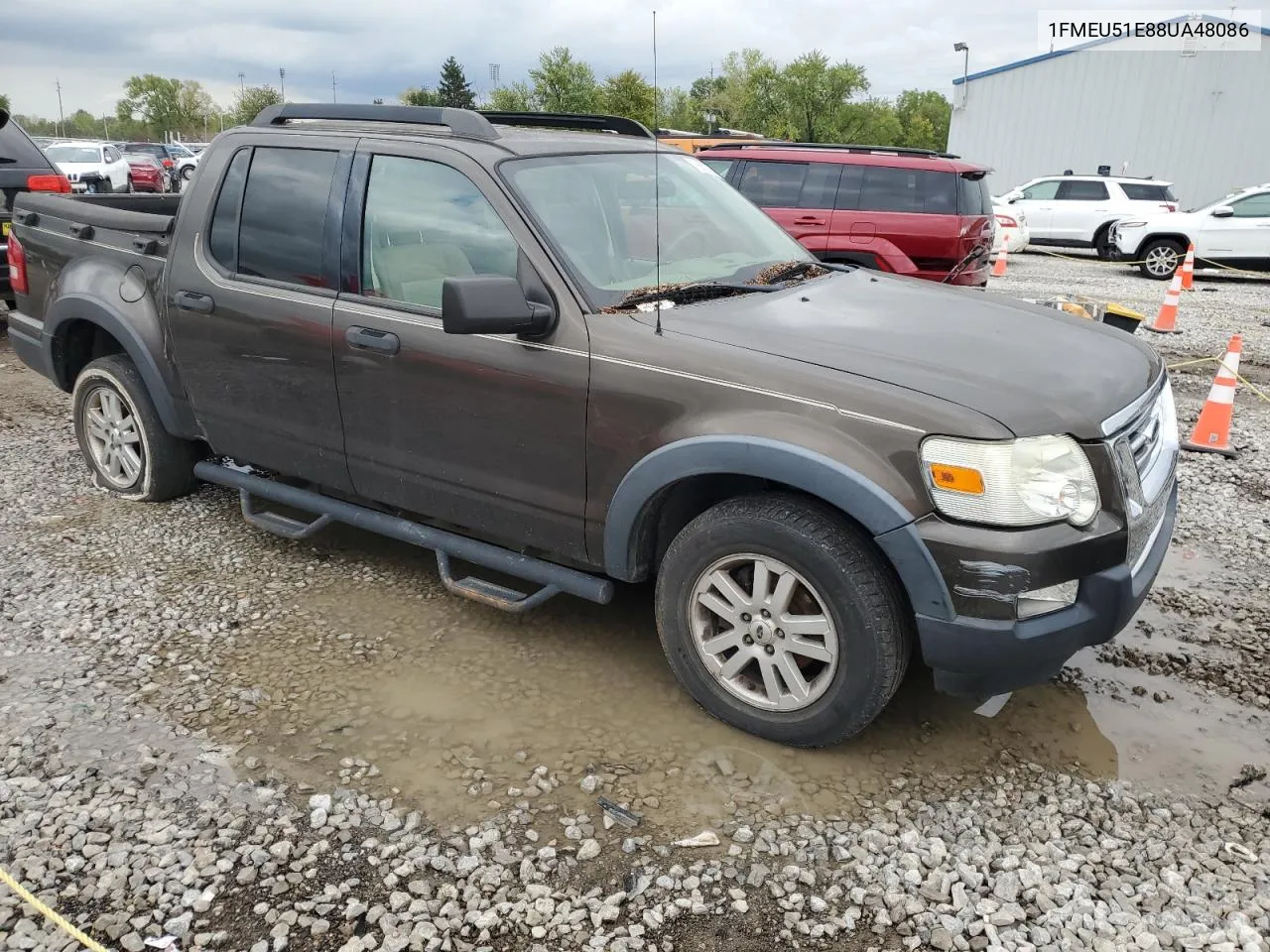 2008 Ford Explorer Sport Trac Xlt VIN: 1FMEU51E88UA48086 Lot: 73552704