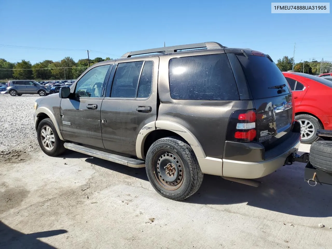 2008 Ford Explorer Eddie Bauer VIN: 1FMEU74888UA31905 Lot: 73952874