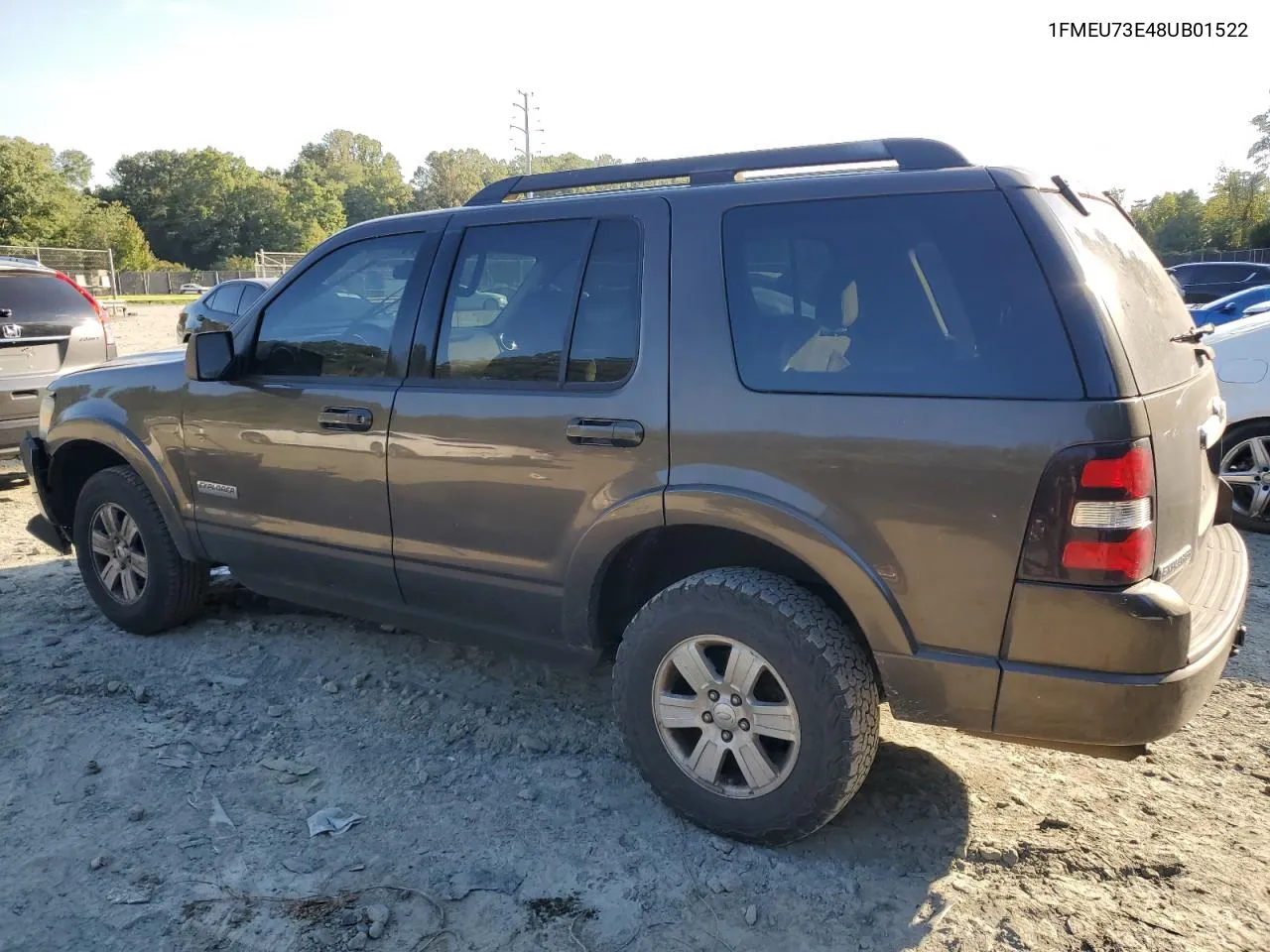 2008 Ford Explorer Xlt VIN: 1FMEU73E48UB01522 Lot: 74137884