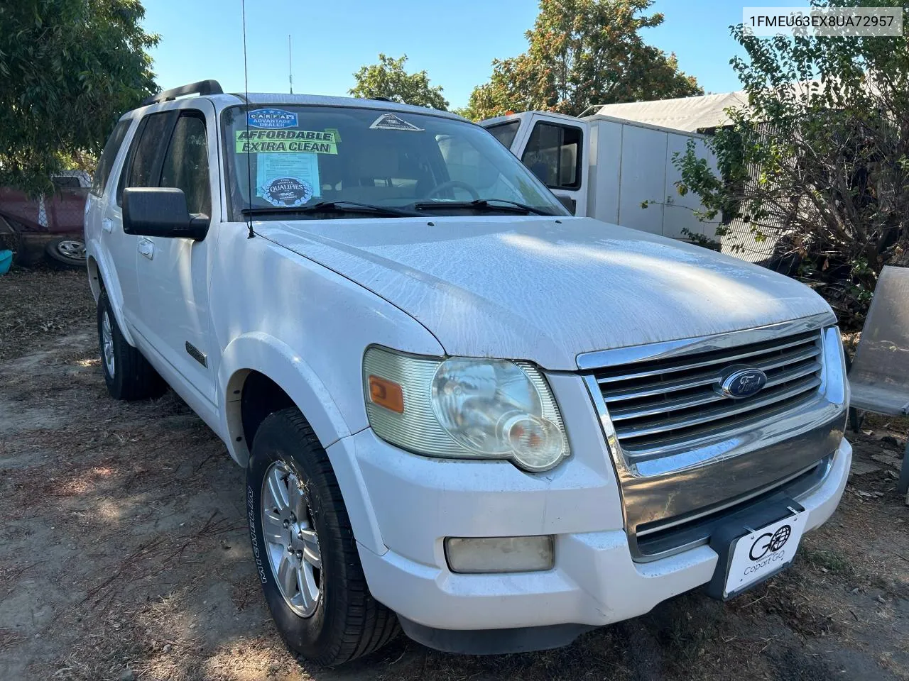 2008 Ford Explorer Xlt VIN: 1FMEU63EX8UA72957 Lot: 74612314