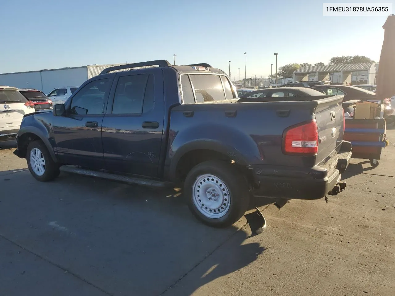 2008 Ford Explorer Sport Trac Xlt VIN: 1FMEU31878UA56355 Lot: 74782484