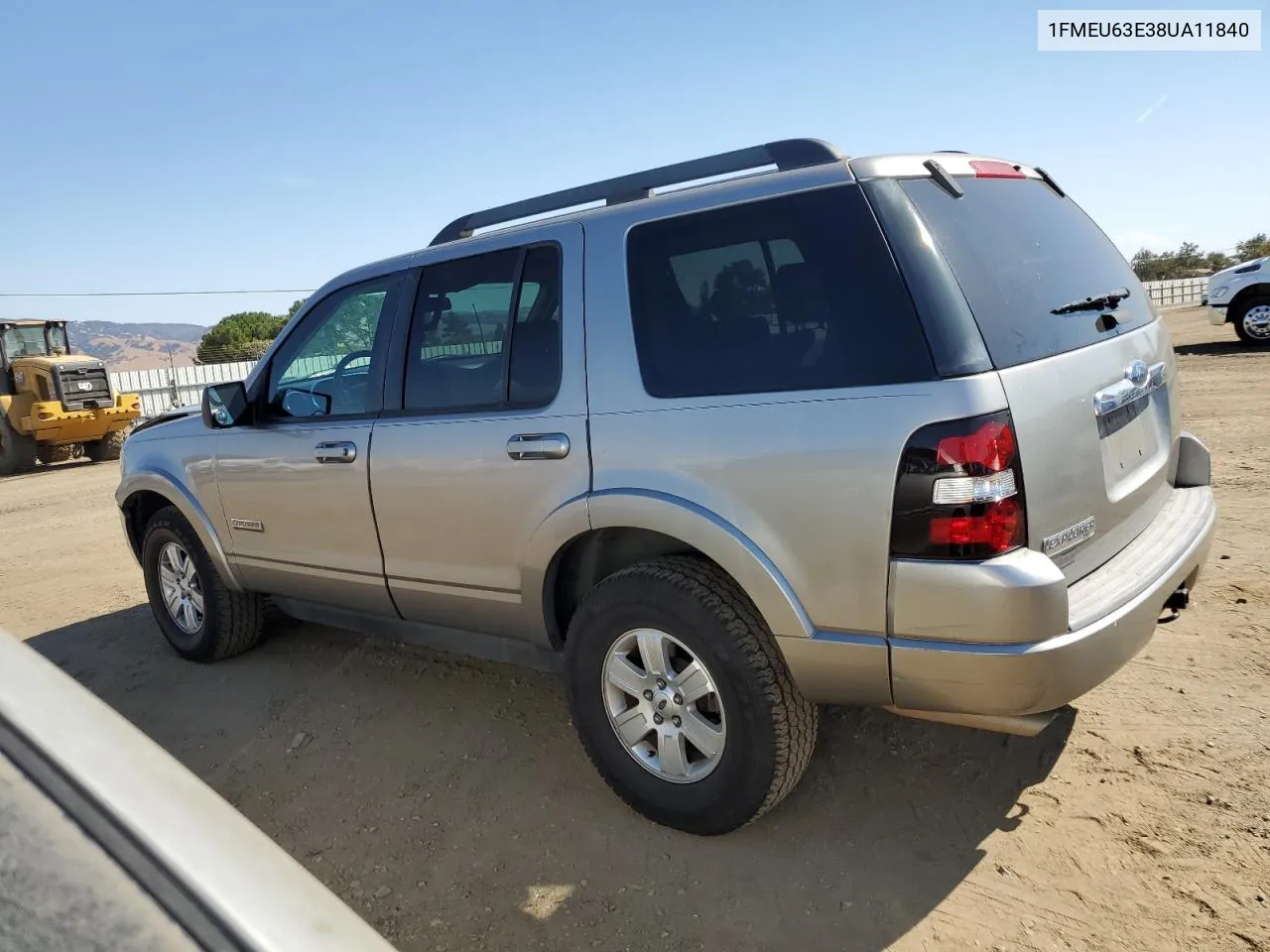 2008 Ford Explorer Xlt VIN: 1FMEU63E38UA11840 Lot: 74846594