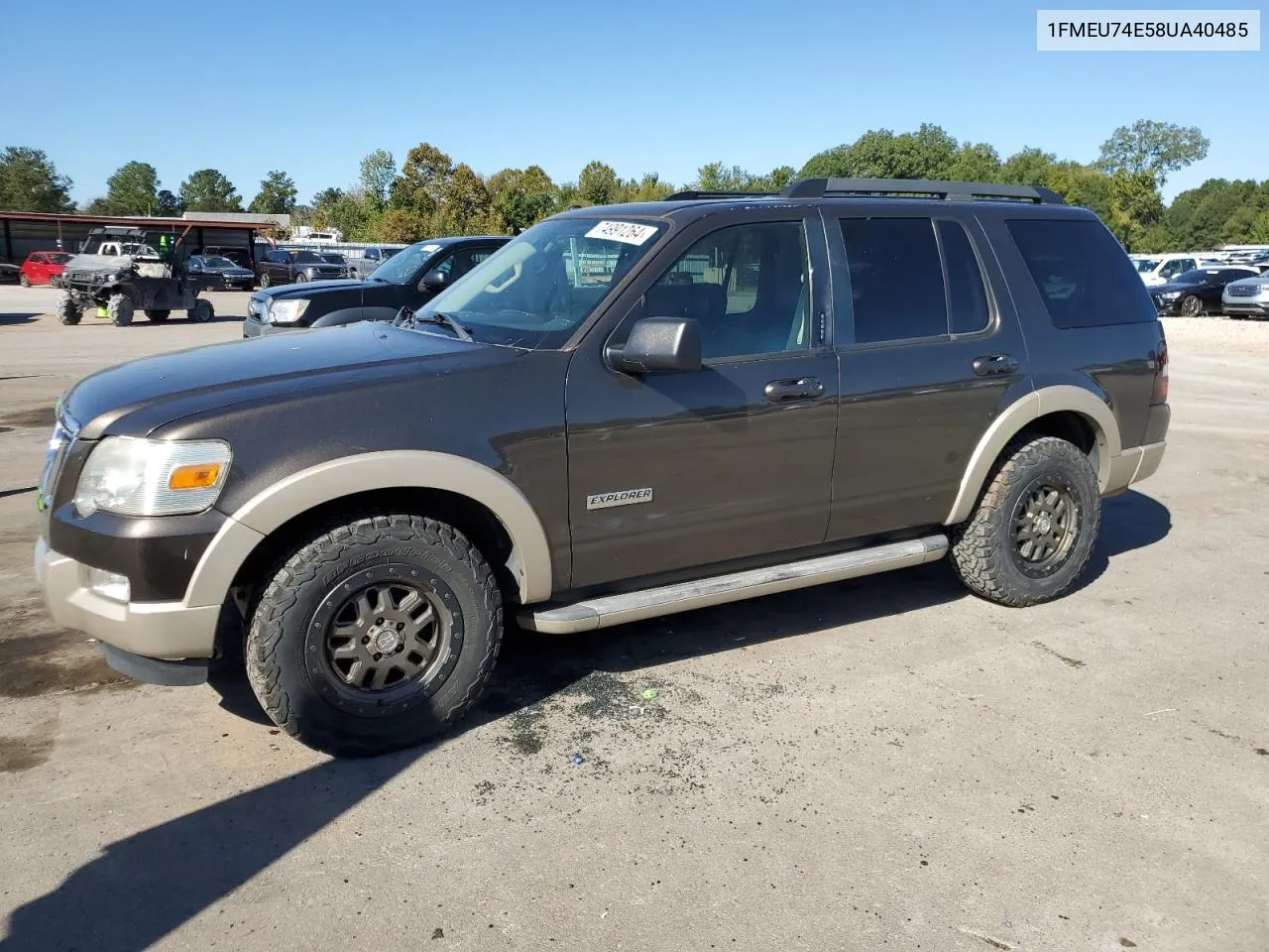 2008 Ford Explorer Eddie Bauer VIN: 1FMEU74E58UA40485 Lot: 74991264