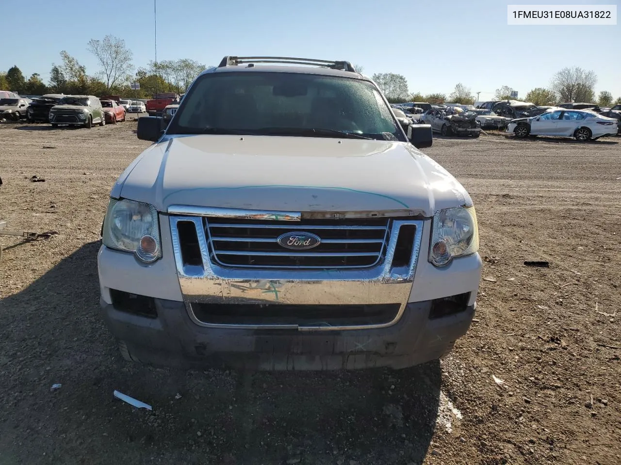 2008 Ford Explorer Sport Trac Xlt VIN: 1FMEU31E08UA31822 Lot: 75343774