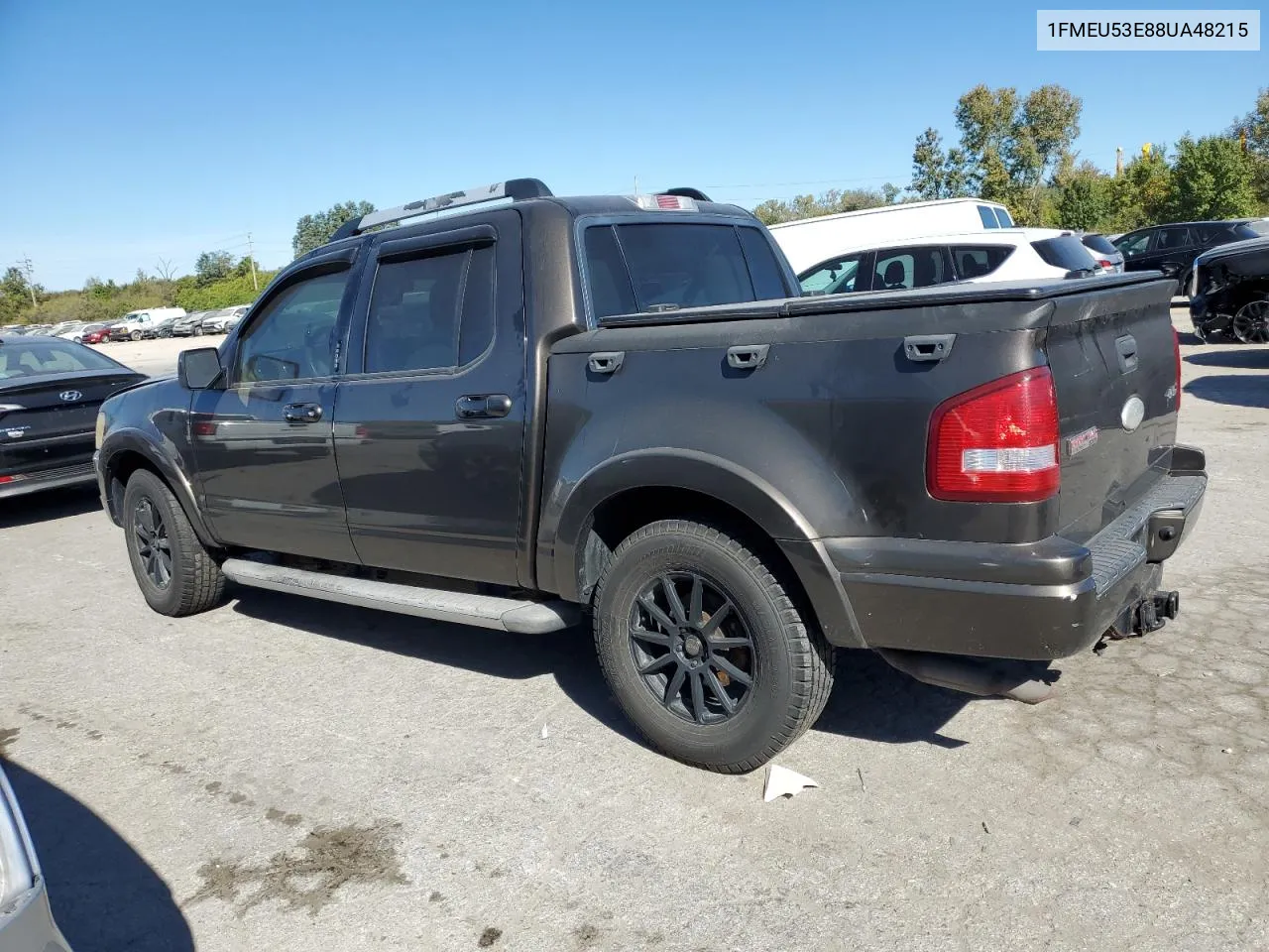 2008 Ford Explorer Sport Trac Limited VIN: 1FMEU53E88UA48215 Lot: 75458944