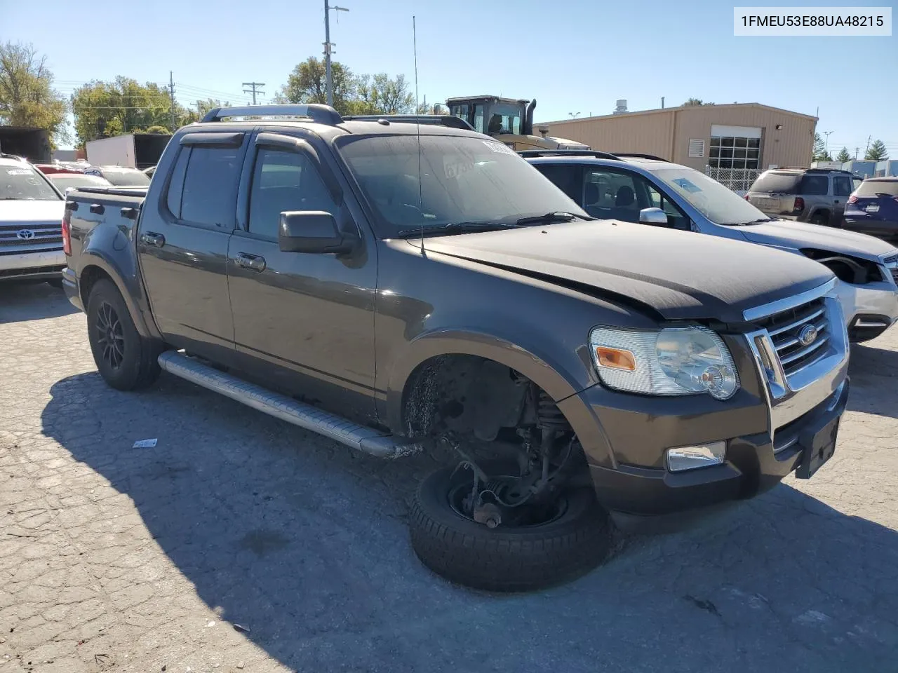 2008 Ford Explorer Sport Trac Limited VIN: 1FMEU53E88UA48215 Lot: 75458944