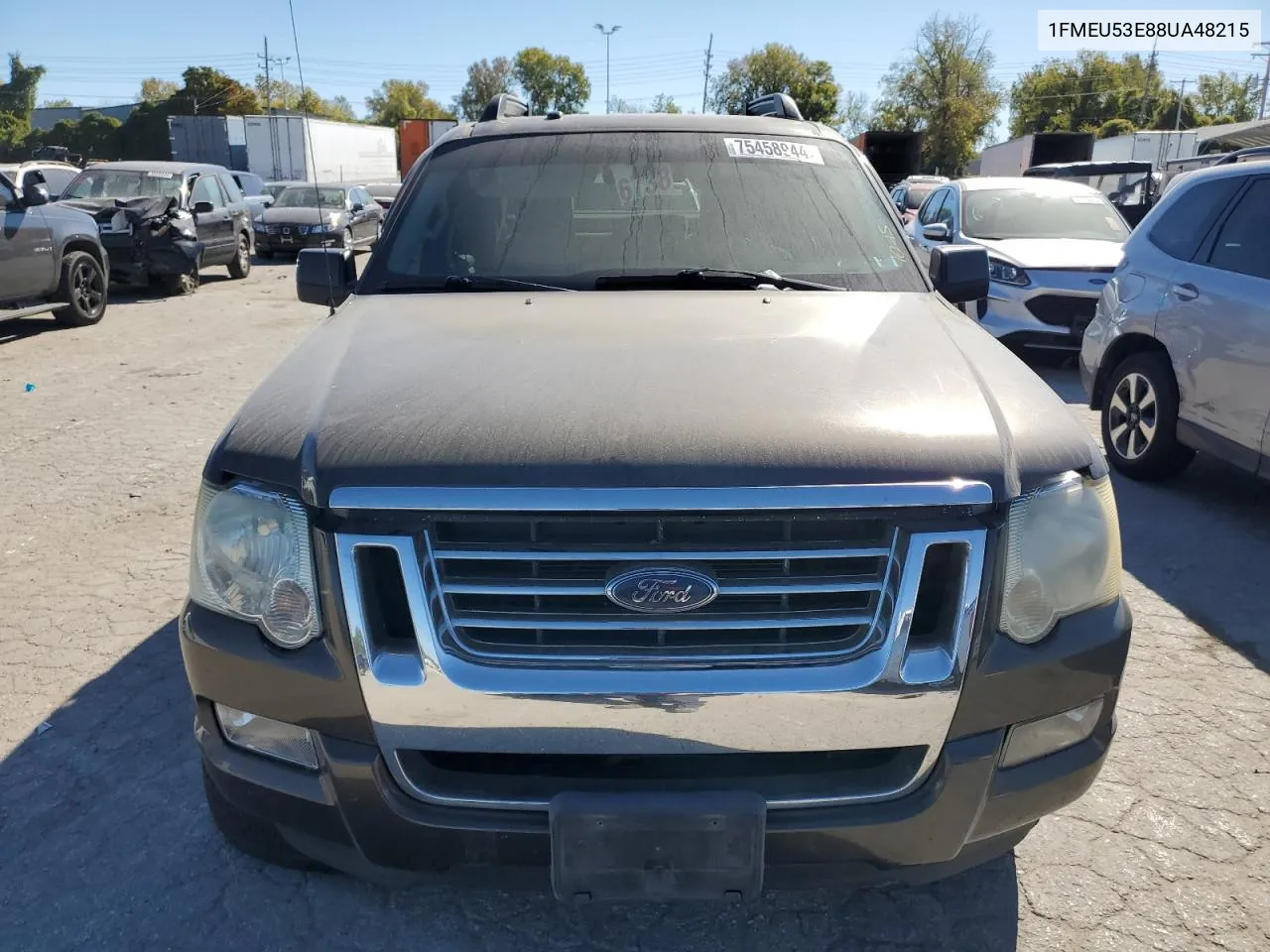 2008 Ford Explorer Sport Trac Limited VIN: 1FMEU53E88UA48215 Lot: 75458944