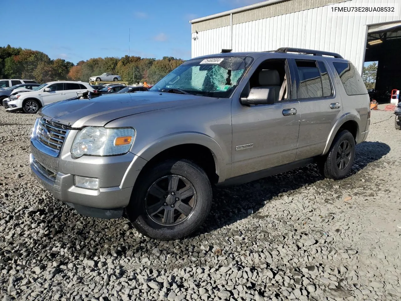 1FMEU73E28UA08532 2008 Ford Explorer Xlt