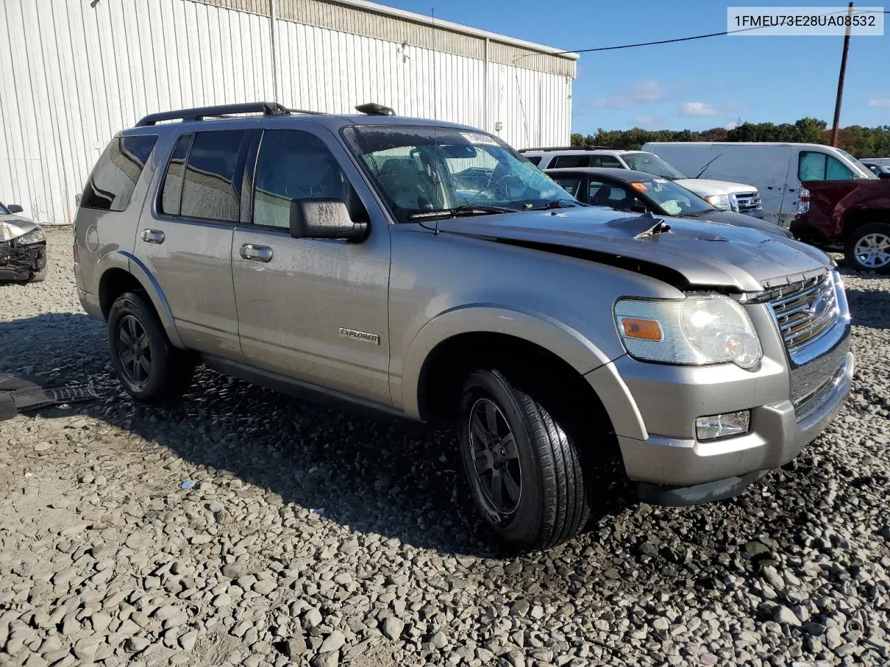 1FMEU73E28UA08532 2008 Ford Explorer Xlt