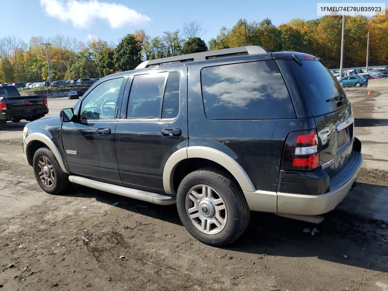 1FMEU74E78UB35923 2008 Ford Explorer Eddie Bauer