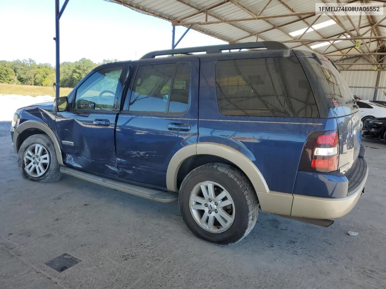 2008 Ford Explorer Eddie Bauer VIN: 1FMEU74E08UA06552 Lot: 75618884