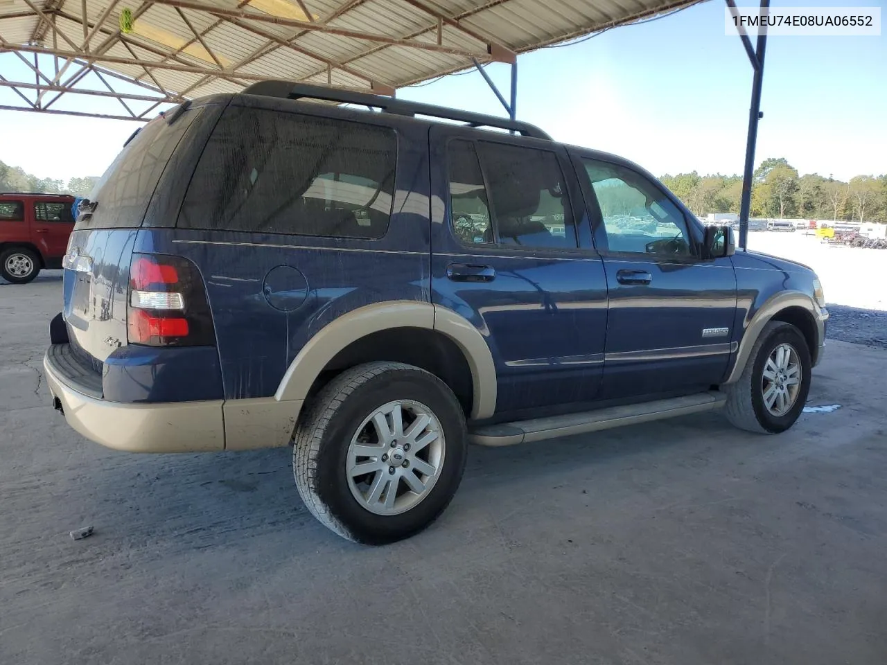 2008 Ford Explorer Eddie Bauer VIN: 1FMEU74E08UA06552 Lot: 75618884