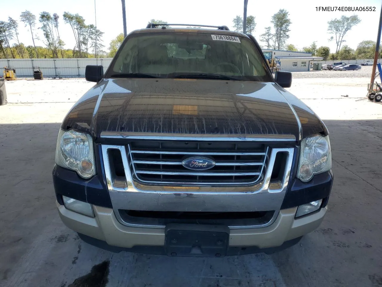 2008 Ford Explorer Eddie Bauer VIN: 1FMEU74E08UA06552 Lot: 75618884