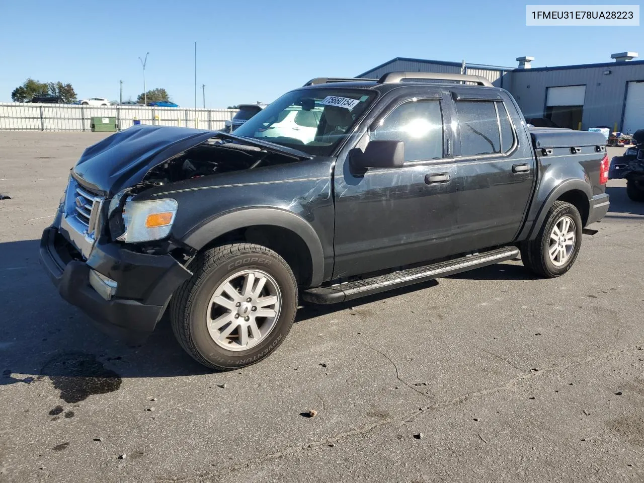 2008 Ford Explorer Sport Trac Xlt VIN: 1FMEU31E78UA28223 Lot: 75660154