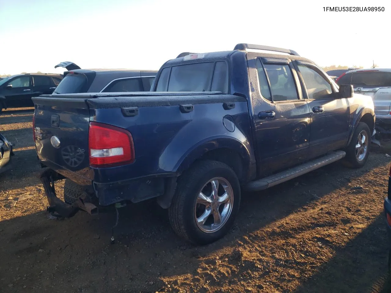 2008 Ford Explorer Sport Trac Limited VIN: 1FMEU53E28UA98950 Lot: 75683774