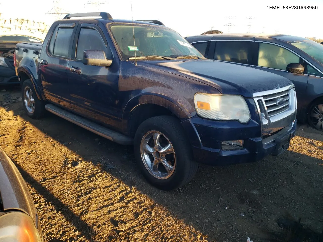 2008 Ford Explorer Sport Trac Limited VIN: 1FMEU53E28UA98950 Lot: 75683774