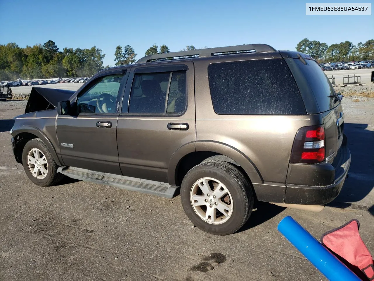 2008 Ford Explorer Xlt VIN: 1FMEU63E88UA54537 Lot: 75714254