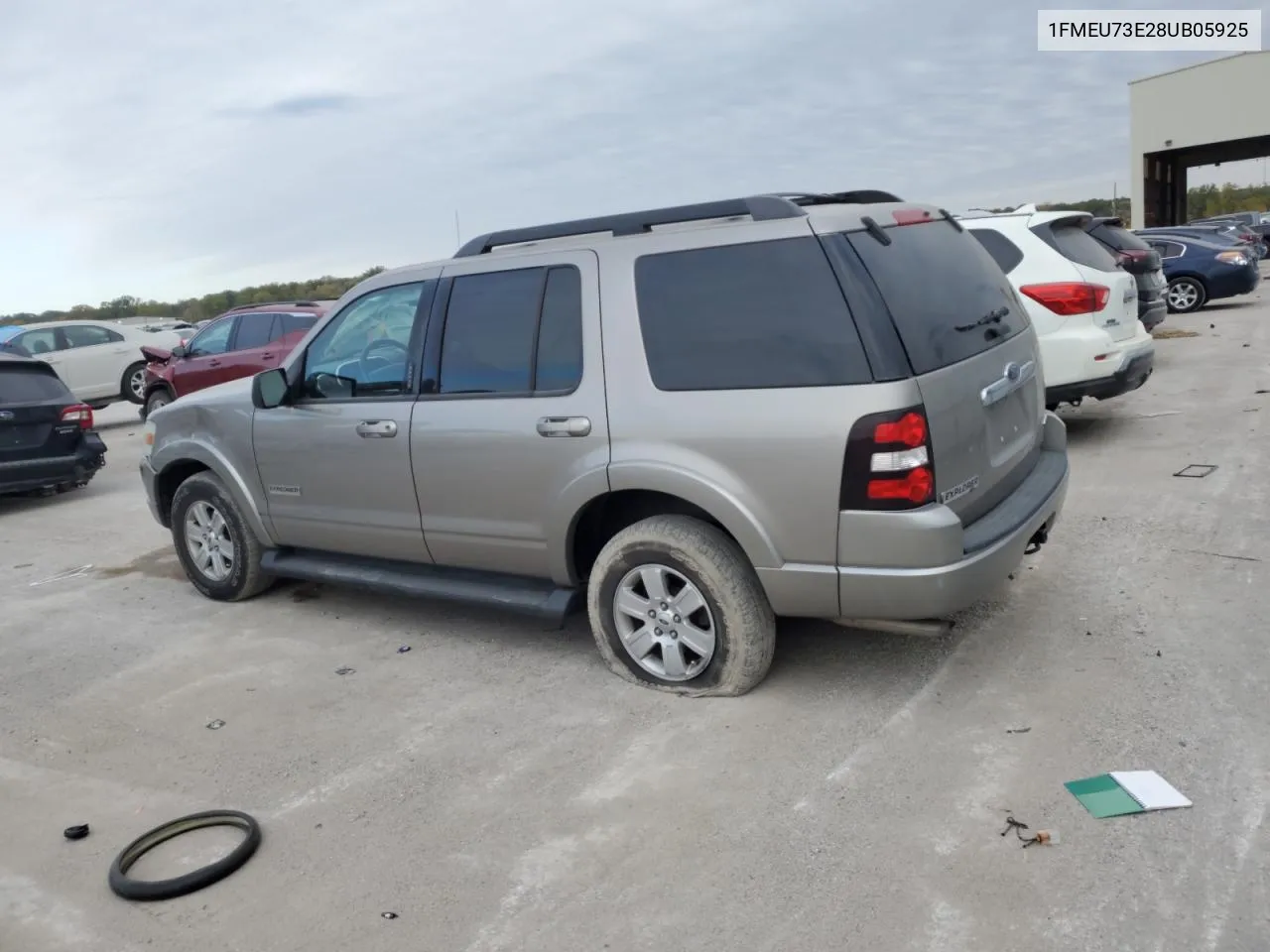 2008 Ford Explorer Xlt VIN: 1FMEU73E28UB05925 Lot: 75943204